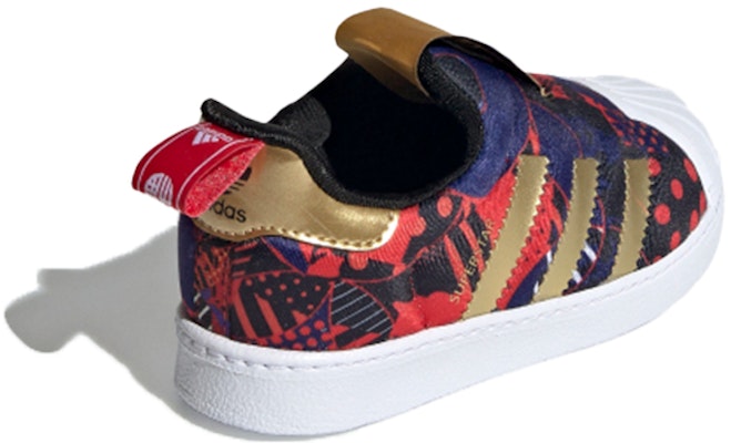 (Toddler) adidas originals Superstar 360 I 'Blue Black Red' GZ7347 Shop (Toddler) adidas originals Superstar 360 I 'Blue Black Red' GZ7347