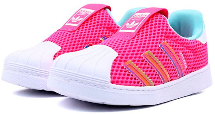 (Toddler) adidas originals Superstar 360 Sneakers Pink/Blue Q46174 Shop (Toddler) adidas originals Superstar 360 Sneakers Pink/Blue Q46174