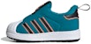 (TD) adidas Originals Superstar 360 Musim Sejuk 'Biru Putih Hitam' EE6418
