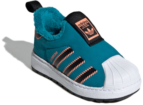 (TD) adidas Originals Superstar 360 Musim Sejuk 'Biru Putih Hitam' EE6418 Lookbook (TD) adidas Originals Superstar 360 Musim Sejuk 'Biru Putih Hitam' EE6418