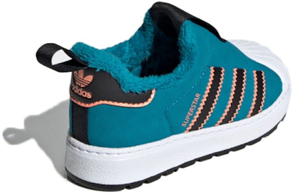 (TD) adidas Originals Superstar 360 Musim Sejuk 'Biru Putih Hitam' EE6418 Shop (TD) adidas Originals Superstar 360 Musim Sejuk 'Biru Putih Hitam' EE6418