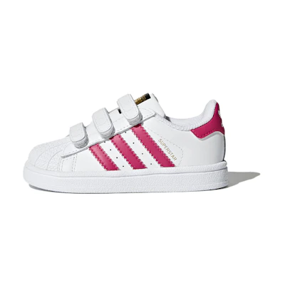 (Infant) adidas Originals Superstar CF 'Pink White'