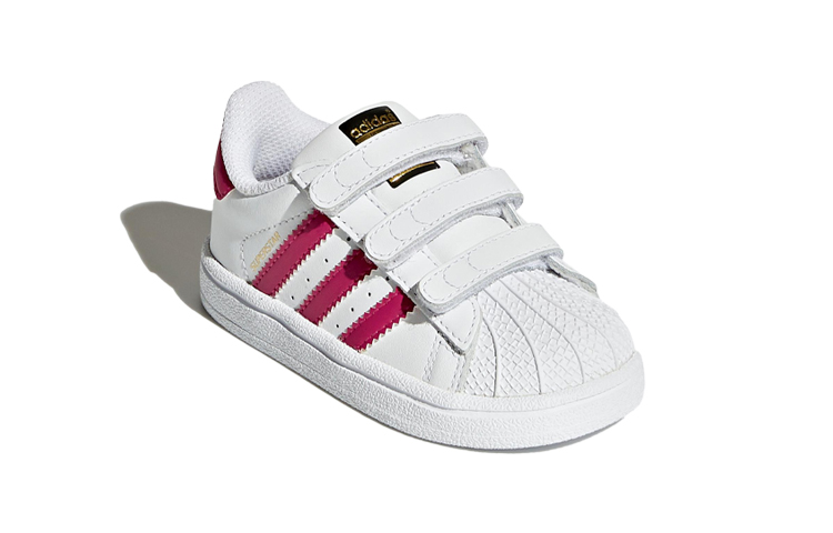 (Infant) adidas Originals Superstar CF 'Pink White' 圖 3