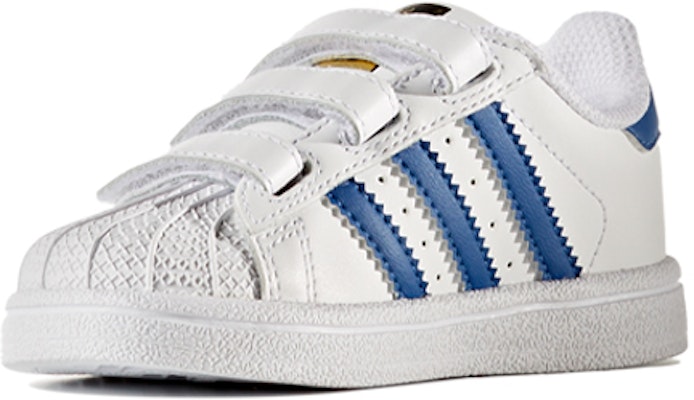 (TD) adidas Originals Superstar CF 'Putih Biru' BZ0421 Lookbook (TD) adidas Originals Superstar CF 'Putih Biru' BZ0421