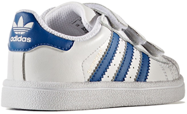 (TD) adidas Originals Superstar CF 'Putih Biru' BZ0421 Shop (TD) adidas Originals Superstar CF 'Putih Biru' BZ0421
