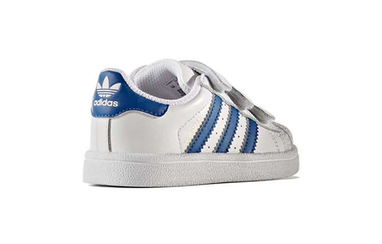 Shop (TD) adidas Originals Superstar CF 'Putih Biru' BZ0421