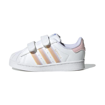 (TD) adidas originals Superstar CF 'White Yellow Pink'