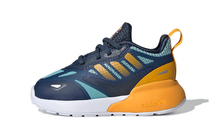 (Infant) adidas Originals ZX 2K 2.0 'Blue Yellow' GZ3134