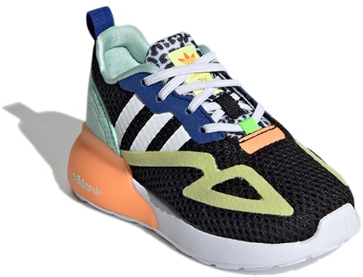 (TD) adidas Originals ZX 2K 'Hitam Kuning Putih' FX6532 Lookbook (TD) adidas Originals ZX 2K 'Hitam Kuning Putih' FX6532