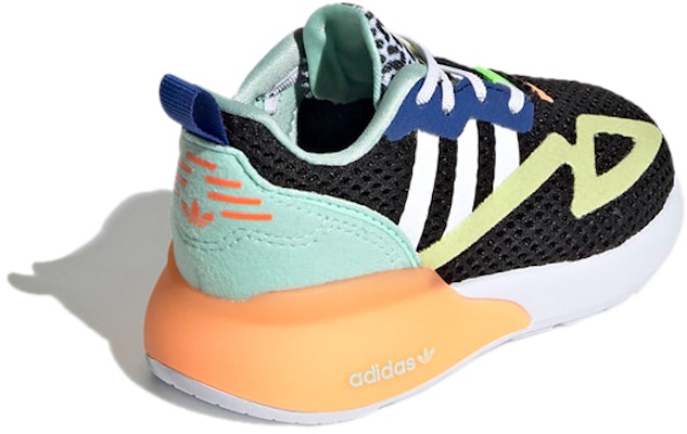 (TD) adidas Originals ZX 2K 'Hitam Kuning Putih' FX6532 Shop (TD) adidas Originals ZX 2K 'Hitam Kuning Putih' FX6532
