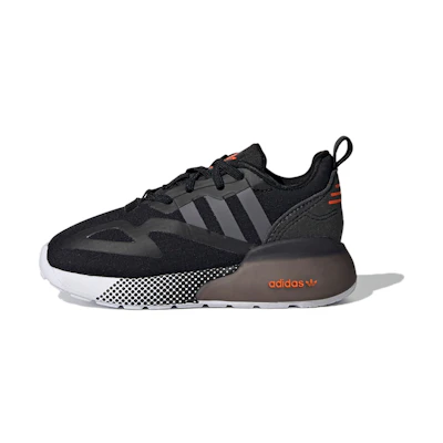 (Infant) adidas Originals ZX 2K 'Carbon Black'