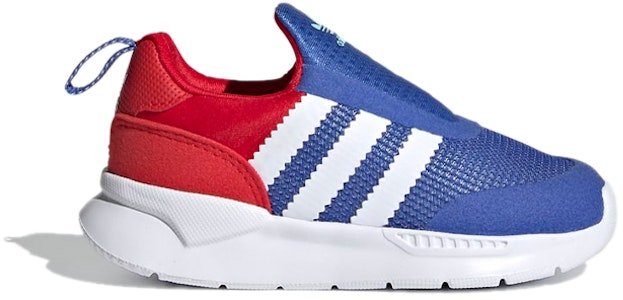 【TD婴幼兒】adidas originals ZX 360 I 一腳蹬 低筒運動休閒鞋 藍紅 Order 【TD婴幼兒】adidas originals ZX 360 I 一腳蹬 低筒運動休閒鞋 藍紅