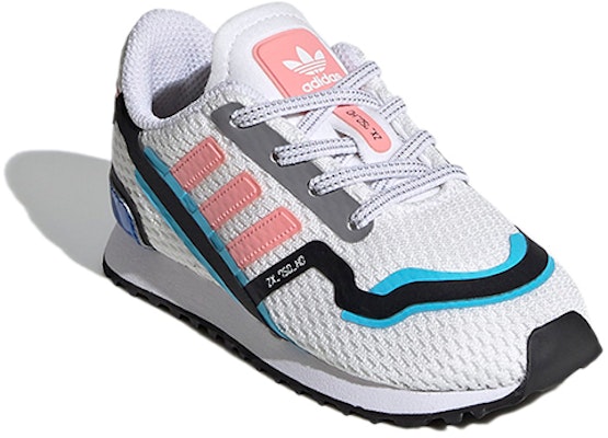 (TD) adidas originals ZX 750 HD 'Putih Biru Merah Muda' FV8570 Lookbook (TD) adidas originals ZX 750 HD 'Putih Biru Merah Muda' FV8570