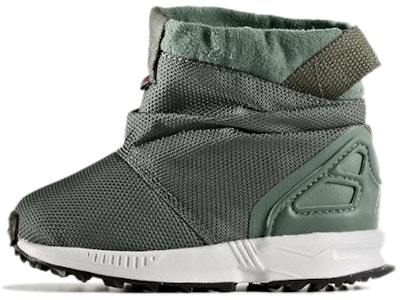 【TD嬰童】adidas Originals ZX Flux 舒適保暖雪地靴 綠色 Buy 【TD嬰童】adidas Originals ZX Flux 舒適保暖雪地靴 綠色