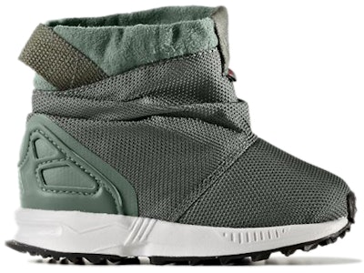 【TD嬰童】adidas Originals ZX Flux 舒適保暖雪地靴 綠色 Order 【TD嬰童】adidas Originals ZX Flux 舒適保暖雪地靴 綠色
