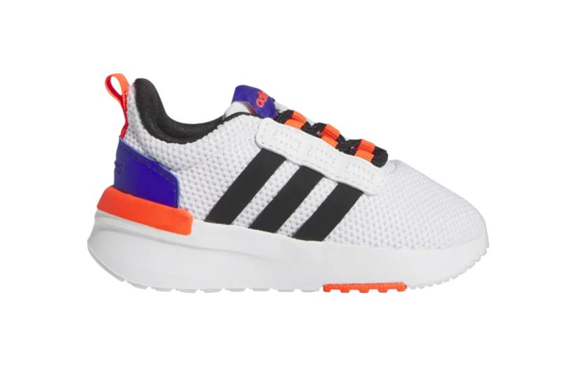 (Infant) adidas Racer TR21 'White Lucid Blue Orange' 圖 2