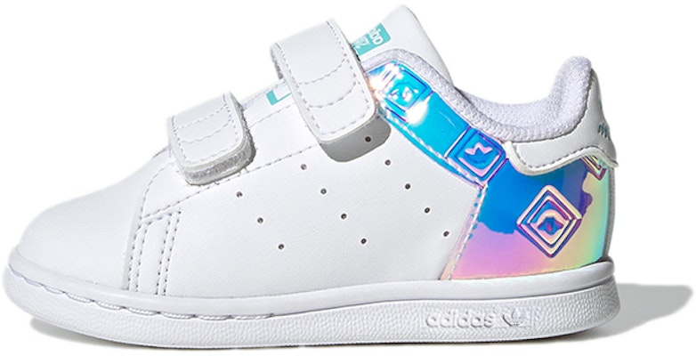 【TD 嬰童】adidas originals Stan Smith 耐磨防滑 經典休閒板鞋 白雷射 Buy 【TD 嬰童】adidas originals Stan Smith 耐磨防滑 經典休閒板鞋 白雷射