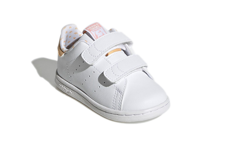 Lookbook (TD) 阿迪达斯史密斯小童鞋 '白紫色' GX3166