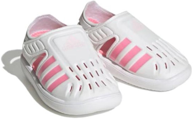 (TD) アディダス サマー つま先あり ウォーターサンダル (白/ピンク) H06321 Sizing (TD) アディダス サマー つま先あり ウォーターサンダル (白/ピンク) H06321