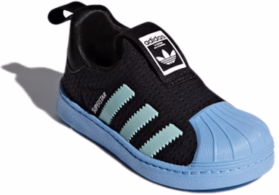 (TD) adidas Superstar 360 I 'Hitam Biru' Anak-anak AQ0205 Shop (TD) adidas Superstar 360 I 'Hitam Biru' Anak-anak AQ0205