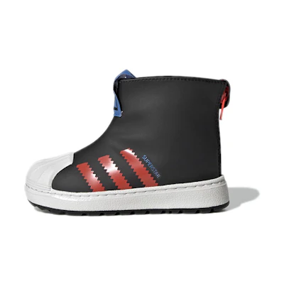 (Infant) adidas Superstar 360 Rain Boot 'Black Bright Red'