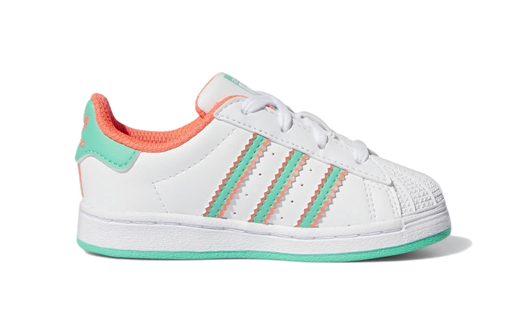 Order (TD) adidas Superstar 'Putih Hi-Res Hijau' GV6991