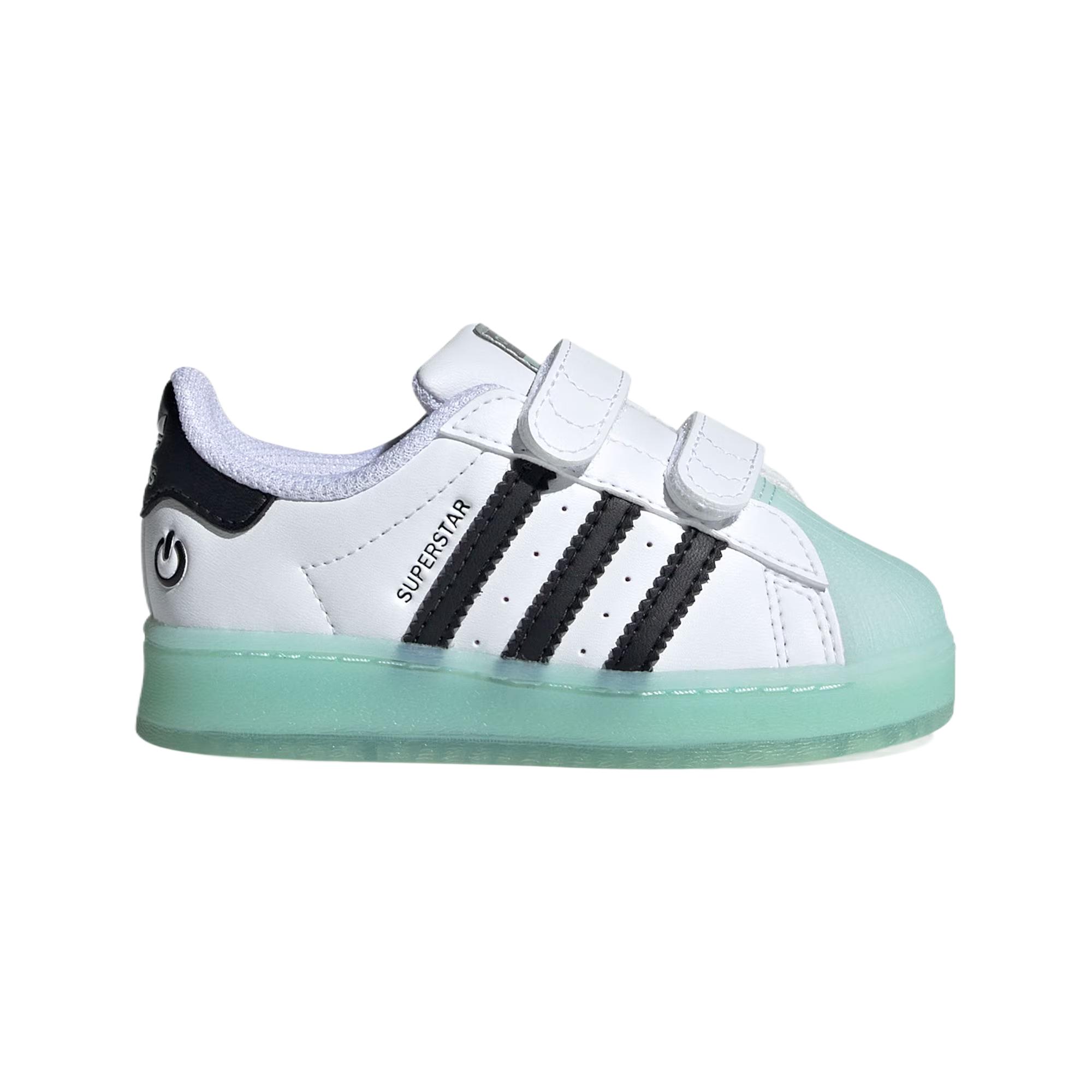 Order (TD) adidas Superstar CF I ''LED Lights - Putih Semi Flash Aqua'' IG7005