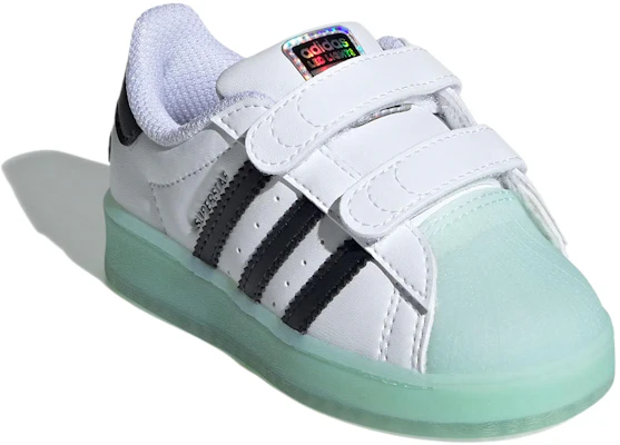 (TD) adidas Superstar CF I ''LED Lights - Putih Semi Flash Aqua'' IG7005 Lookbook (TD) adidas Superstar CF I ''LED Lights - Putih Semi Flash Aqua'' IG7005