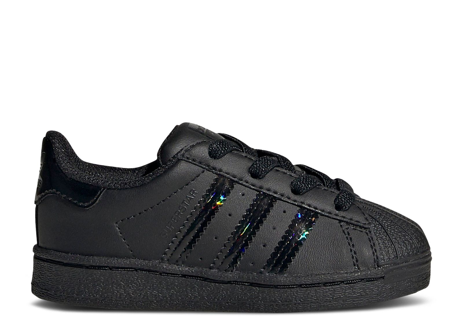 (Infant) adidas Superstar EL 'Triple Black' FV3144