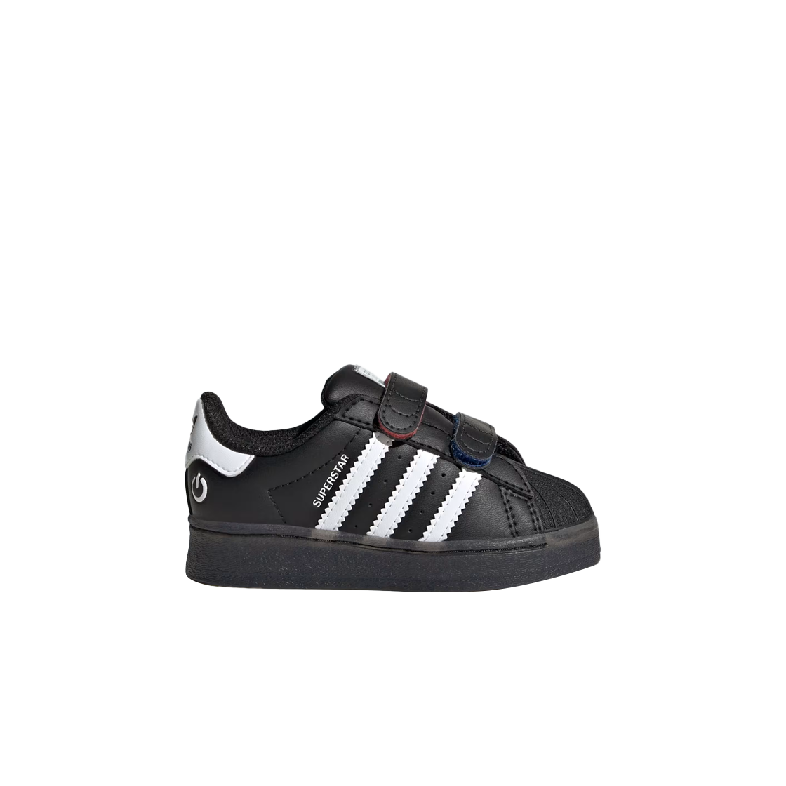 (Infant) adidas Superstar Led Light Comfort Closure Core Black Cloud White JI0507