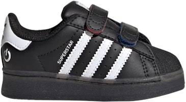 (Infant) adidas Superstar Led Light Comfort Closure Core Black Cloud White JI0507 (Infant) adidas Superstar Led Light Comfort Closure Core Black Cloud White JI0507