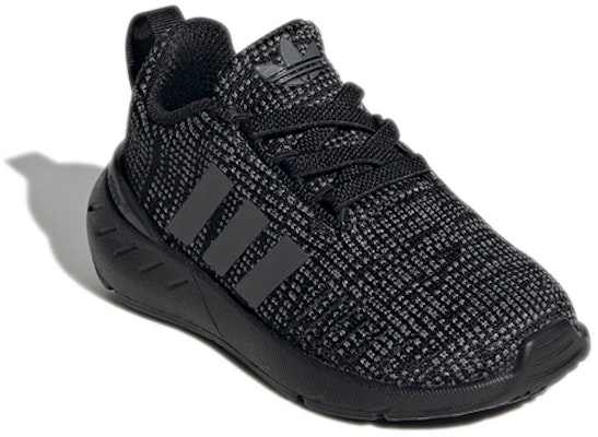(Infant) adidas Swift Run 22 EL I 'Core lack' GW8167 Lookbook (Infant) adidas Swift Run 22 EL I 'Core lack' GW8167