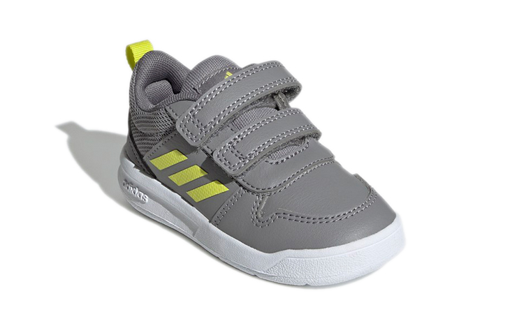 (Infant) adidas Tensaur 'Grey Yellow' 圖 3
