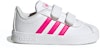 (TD) adidas VL Court 2.0 Lelaki Wanita Kasual Sneakers EG3890
