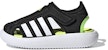 (TD) adidas Sandal Air Hitam Putih GX2463