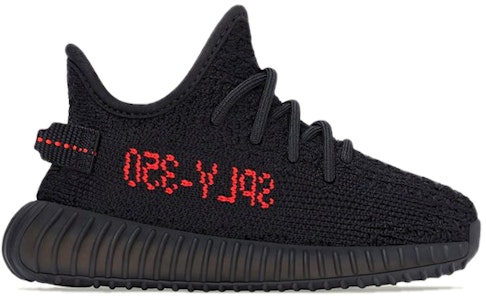 嬰幼兒 adidas originals Yeezy Boost 350 V2 黑紅款 “Bred“ 防滑減震耐磨 低筒 休閒運動鞋 黑紅 Order 嬰幼兒 adidas originals Yeezy Boost 350 V2 黑紅款 “Bred“ 防滑減震耐磨 低筒 休閒運動鞋 黑紅