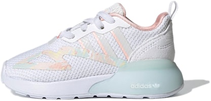 (Infant) adidas ZX 2K 'White Haze Coral' H02367 (Infant) adidas ZX 2K 'White Haze Coral' H02367
