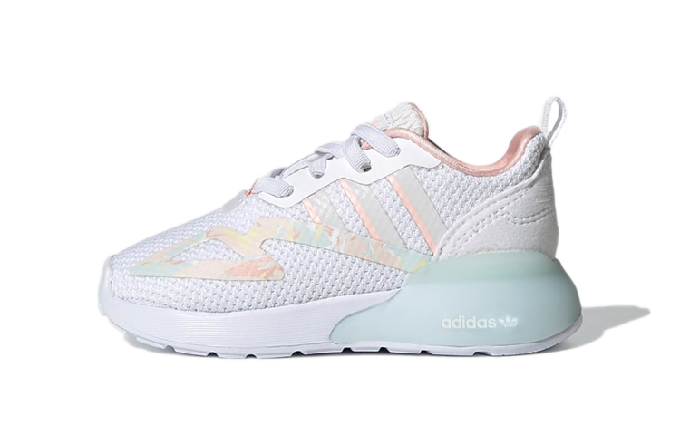 (Infant) adidas ZX 2K 'White Haze Coral' H02367