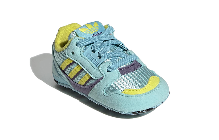 Lookbook (TD) 阿迪达斯 ZX 8000 '震感水蓝黄紫' GX5311