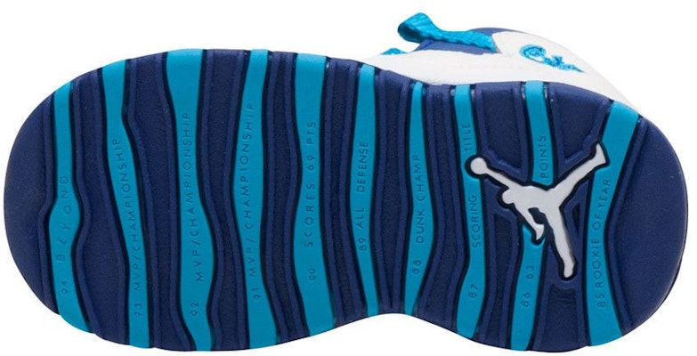 (嬰兒) Air Jordan 10 復刻版 BT 'Charlotte Hornets' 310808-107 Lookbook (嬰兒) Air Jordan 10 復刻版 BT 'Charlotte Hornets' 310808-107