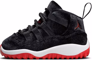 (Infant) Air Jordan 11 Retro 'Bred Velvet' HF7808-061 (Infant) Air Jordan 11 Retro 'Bred Velvet' HF7808-061
