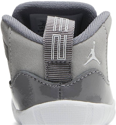 (Toddler) Air Jordan 11 Retro Crib Bootie 'Cool Grey' 2021 CI6165-005 Sizing (Toddler) Air Jordan 11 Retro Crib Bootie 'Cool Grey' 2021 CI6165-005