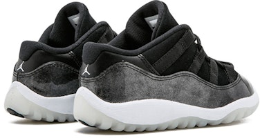 (TD) Air Jordan 11 复刻低帮 'Barons' 黑白配色 505836-010 Lookbook (TD) Air Jordan 11 复刻低帮 'Barons' 黑白配色 505836-010