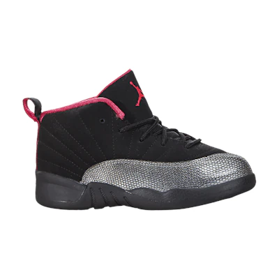 (Infant) Jordan 12 Retro 'Black Siren Red'