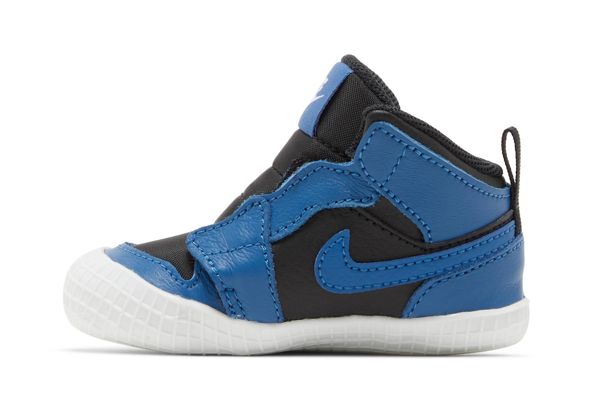 (Infant) Air Jordan 1 Crib Bootie 'Dark Marina Blue'