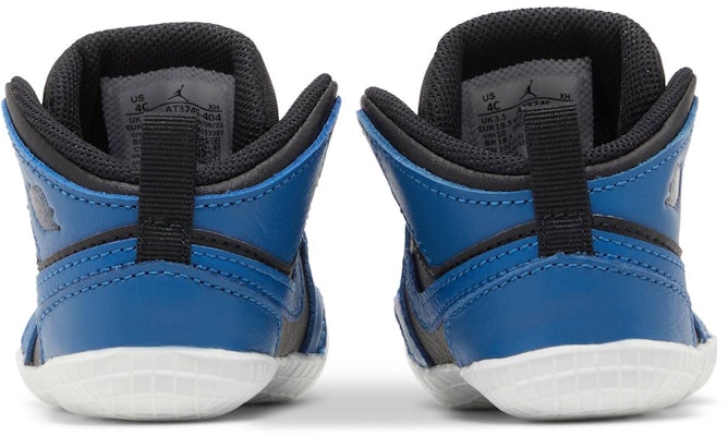 (Infant) Air Jordan 1 Crib Bootie 'Dark Marina Blue' AT3745-404 Details for (Infant) Air Jordan 1 Crib Bootie 'Dark Marina Blue' AT3745-404