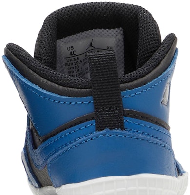 (Infant) Air Jordan 1 Crib Bootie 'Dark Marina Blue' AT3745-404 Sizing (Infant) Air Jordan 1 Crib Bootie 'Dark Marina Blue' AT3745-404