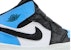 (TD) Air Jordan 1 Kasut Bayi 'UNC Toe' AT3745-400