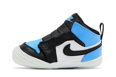 (Infant) Air Jordan 1 Crib Bootie 'UNC Toe'