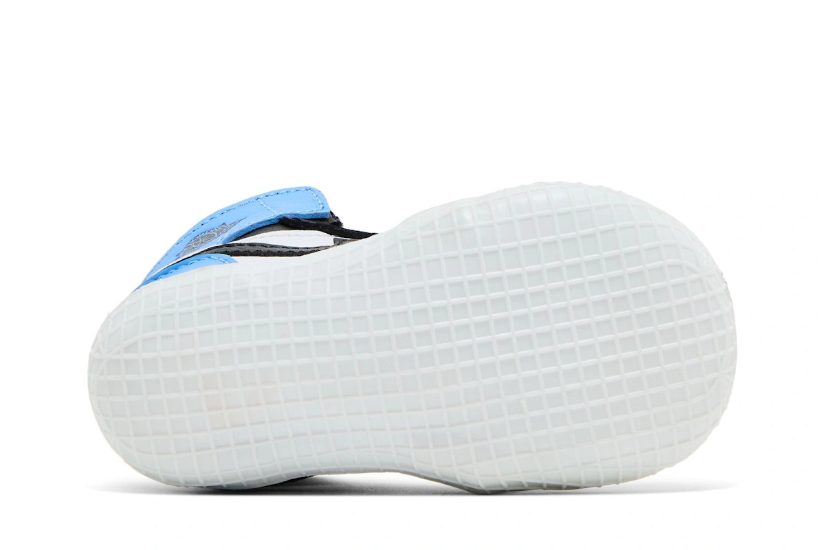 (Infant) Air Jordan 1 Crib Bootie 'UNC Toe'